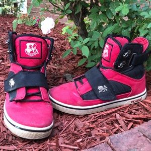 Vlado Red High Tops
